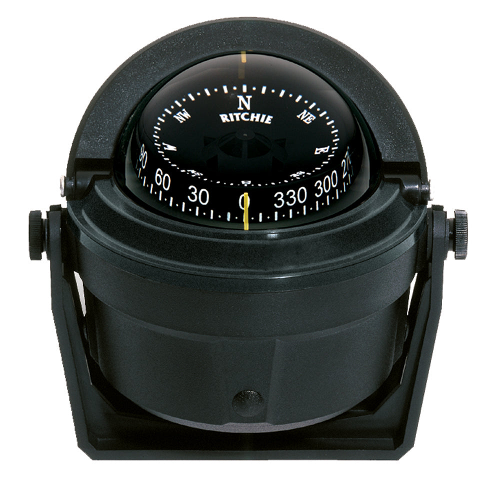 Ritchie B-81 Voyager Compass - Bracket Mount - Black - Deckhand Marine Supply