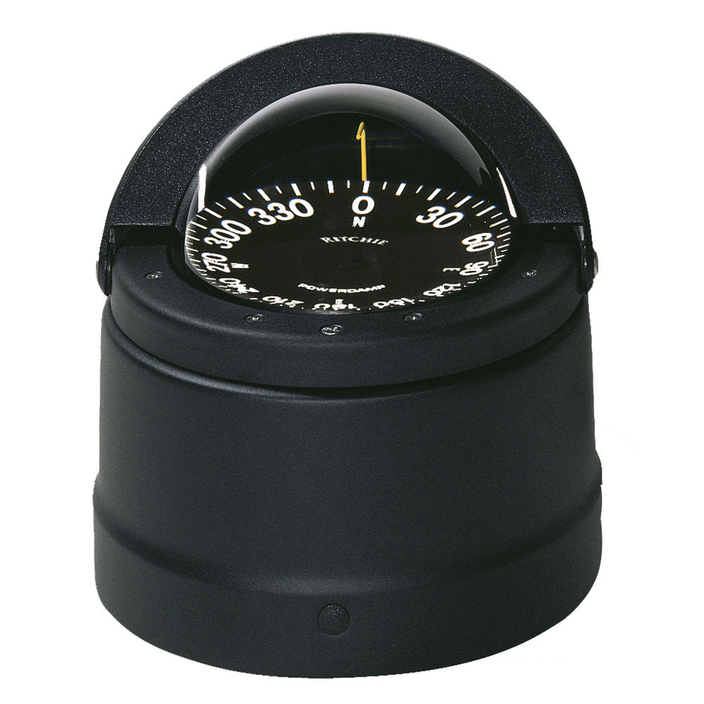 Ritchie DNB-200 Navigator Compass - Binnacle Mount - Black - Deckhand Marine Supply