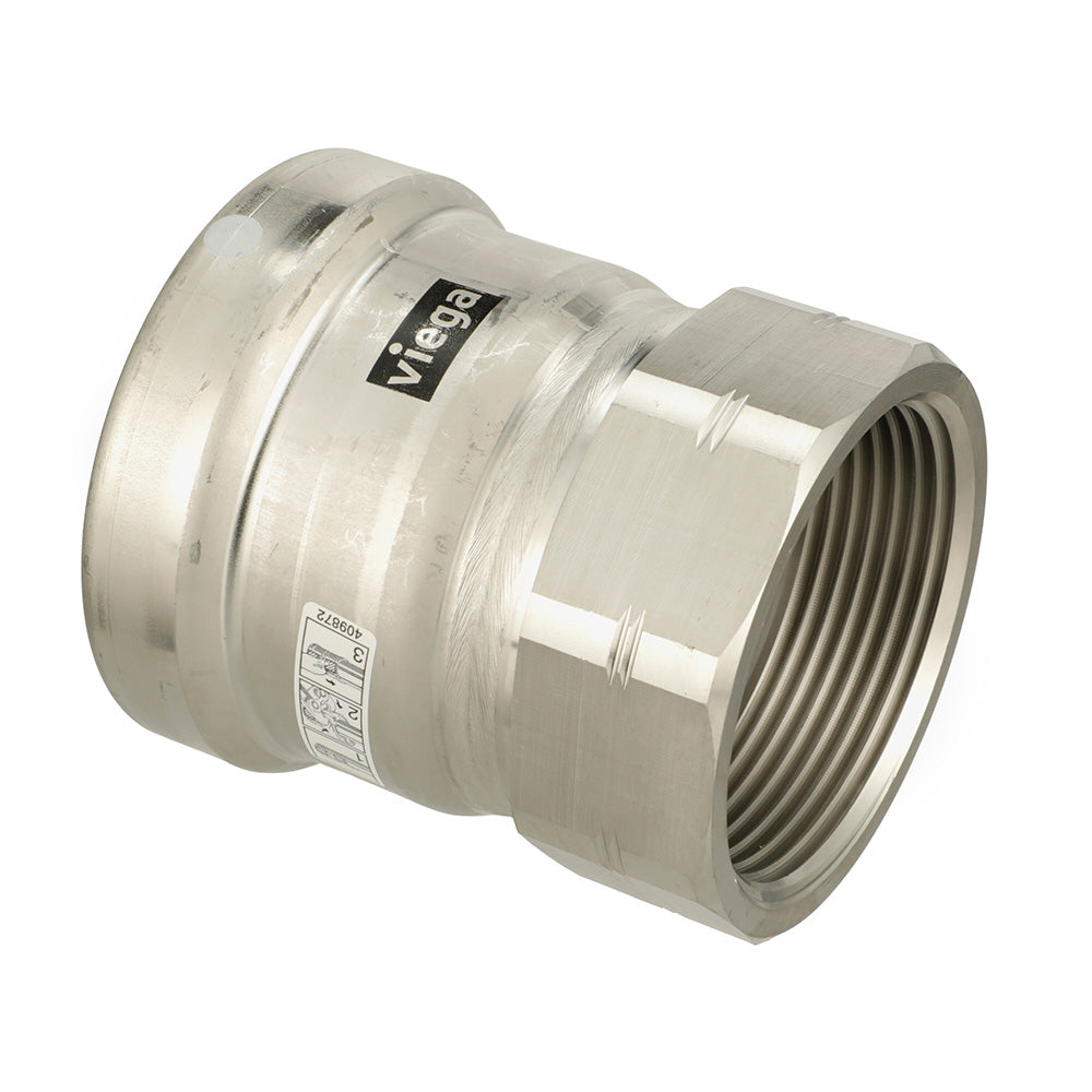 Viega MegaPress 316 FKM FPT Adapter - 2-1/2" x 2-1/2" (FPT) - Deckhand Marine Supply