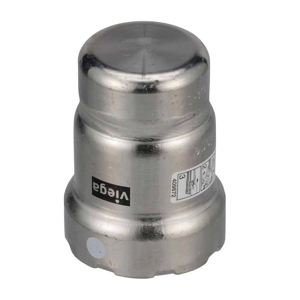 Viega MegaPress 316 FKM 1-1/4" Cap - Deckhand Marine Supply