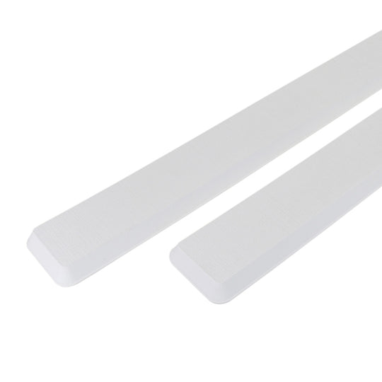SeaDek Cockpit Coaming Bolster Set (2) - 4" x 39"  20mm Thick - White w/Brushed Texture - Deckhand Marine Supply