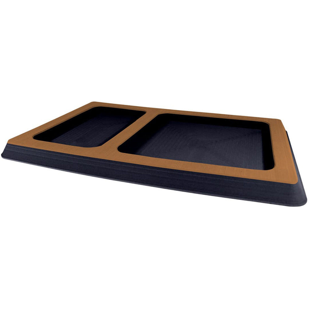 SeaDek Combo Dash Pocket - Mocha/Black - Deckhand Marine Supply