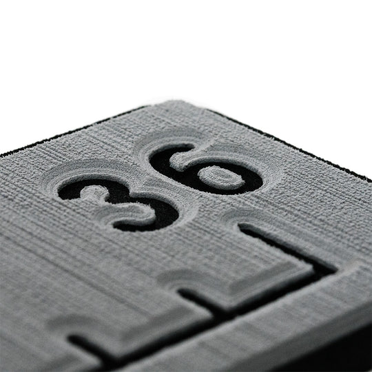 SeaDek 36 Routed Ruler - 6mm - Brushed Texture - Storm Grey/Black - Deckhand Marine Supply