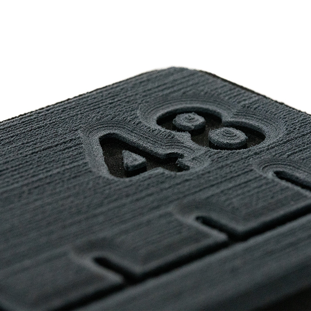 SeaDek 48 Routed Ruler - 6mm - Brushed Texture - Dark Grey/Black - Deckhand Marine Supply