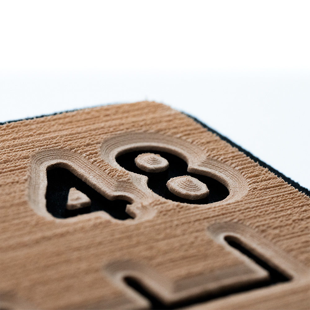SeaDek 48 Routed Ruler - 6mm - Brushed Texture - Mocha/Black - Deckhand Marine Supply