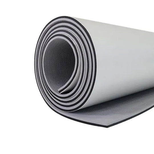 SeaDek 40" x 80" 6mm Two Color Full Sheet - Brushed Texture - Cool Grey/Black (1016mm x 2032mm x 6mm) - Deckhand Marine Supply