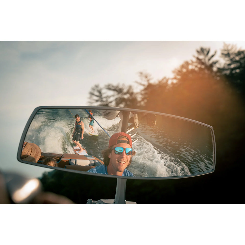 PTM Edge VR-140 Elite Mirror - 6 x 20 - 140 Degree View - Grey - Deckhand Marine Supply