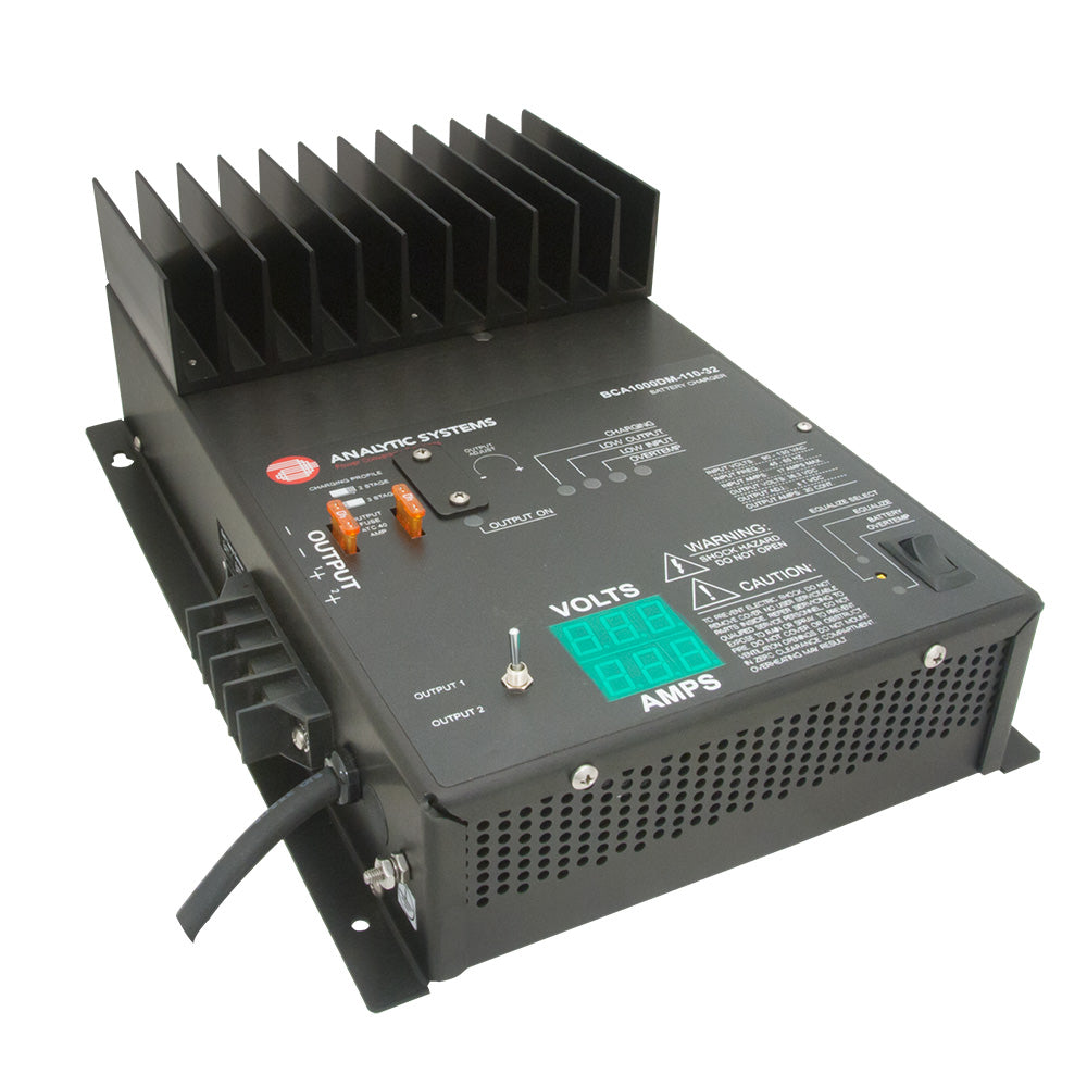 Analytic Systems AC Charger 2-Bank 40A, 24V Out, 110VAC In CSA/UL - Deckhand Marine Supply