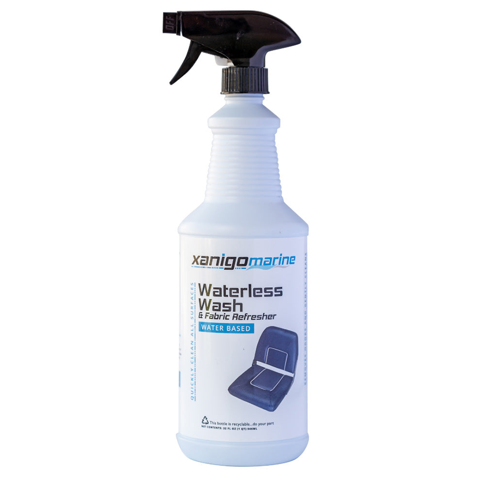 Xanigo Marine Waterless Wash  Fabric Refresher - 1qt - Deckhand Marine Supply