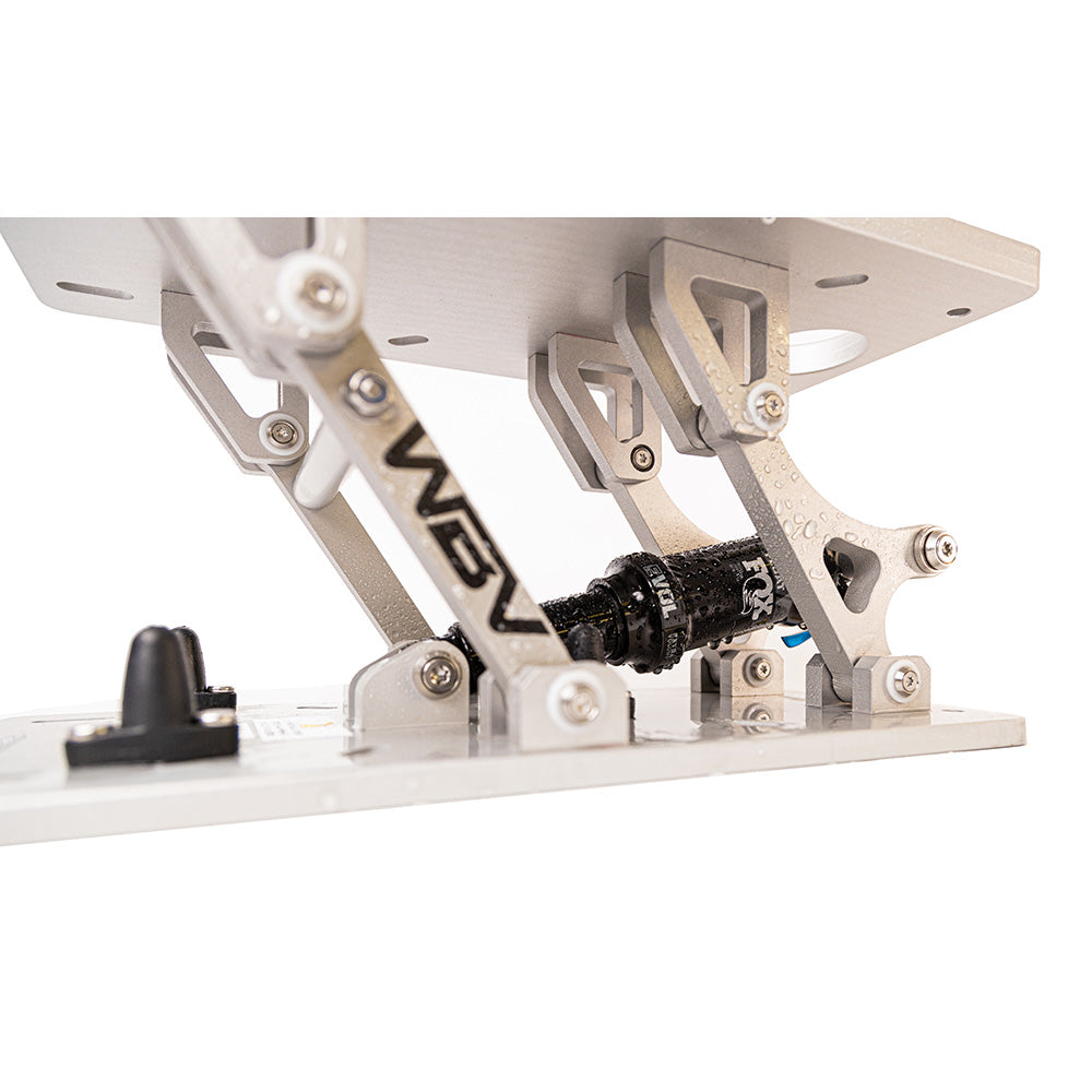 SHOCK-WBV Shock Absorber Seat - P Series - Fox Silver V2 - Deckhand Marine Supply