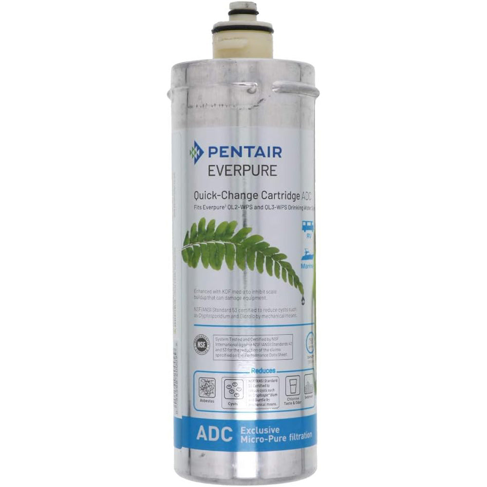 Shurflo by Pentair ADC Bacteriostatic Everpure Filter - Deckhand Marine Supply