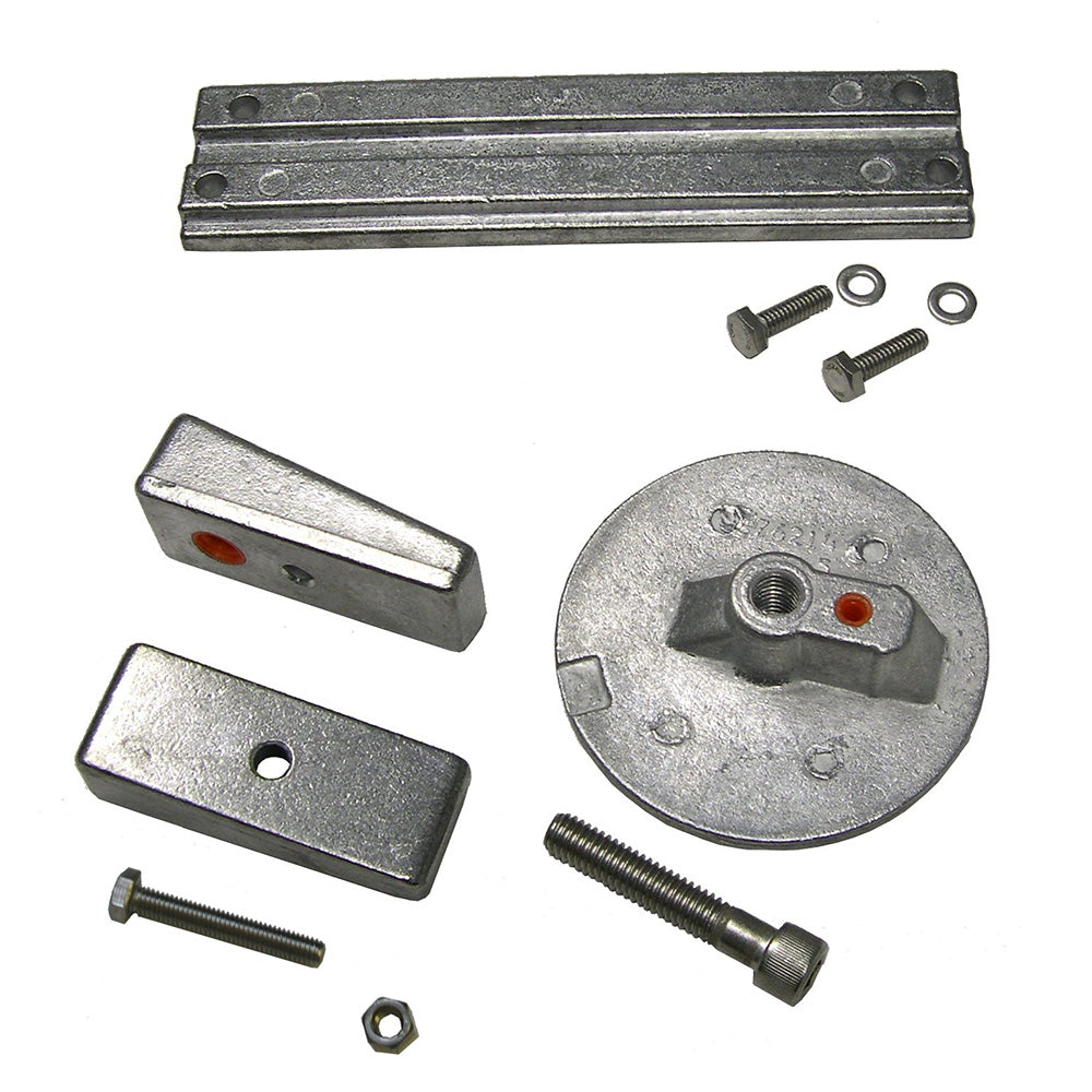 Performance Metals Mercury Verado 4  Optimax Complete Anode Kit - Aluminum - Deckhand Marine Supply