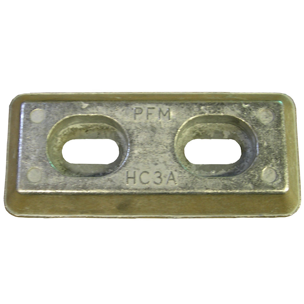 Performance Metals HC3A Hull Anode - Aluminum - Deckhand Marine Supply