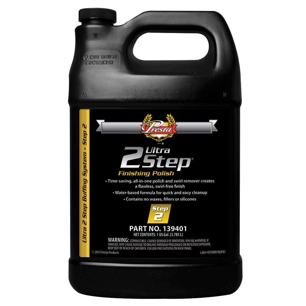Presta Ultra 2-Step Finishing Polish - 1 Gallon - Deckhand Marine Supply