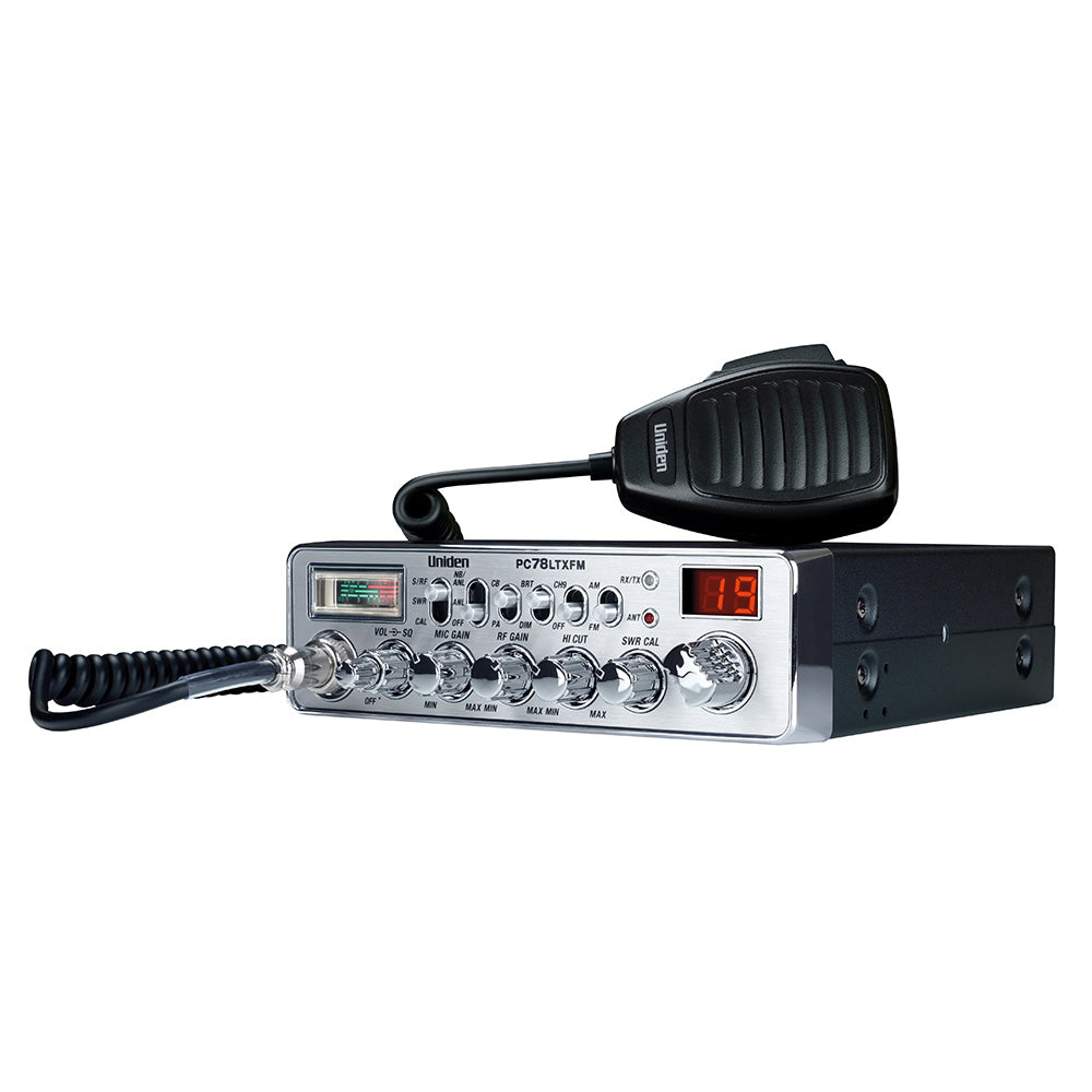 Uniden PC78LTXFM CB Radio w/AM/FM - Deckhand Marine Supply