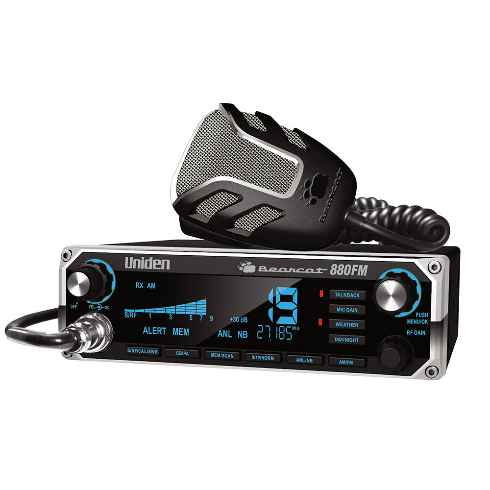 Uniden Bearcat 880FM CB Radio w/AM/FM - Deckhand Marine Supply