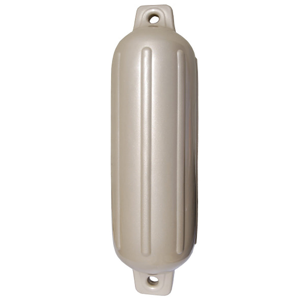 Taylor Made Storm Gard 5.5" x 20" Inflatable Vinyl Fender - Aurora Gold - Deckhand Marine Supply