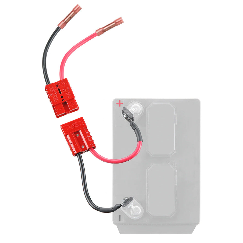 Connect-Ease Quik12 12V Trolling Motor/Lawn Tractor Quick Connect System - Deckhand Marine Supply