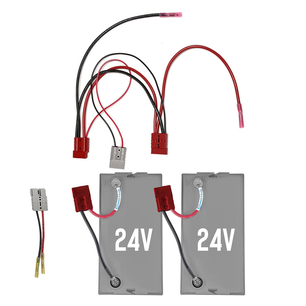Connect-Ease 24V Parallel Kit f/2 24V Batteries to 1 Motor - Deckhand Marine Supply