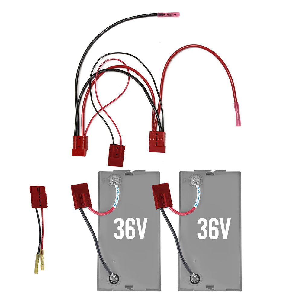 Connect-Ease 36V Parallel Kit f/2-36V Batteries to 1 Motor - Deckhand Marine Supply