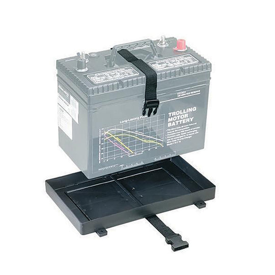Attwood Group 24 Battery Tray w/Straps - Deckhand Marine Supply