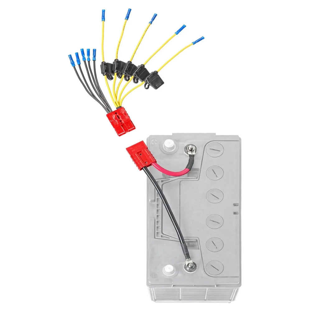 Connect-Ease Multi 5 Fused Lead Accessory Connection System - Deckhand Marine Supply