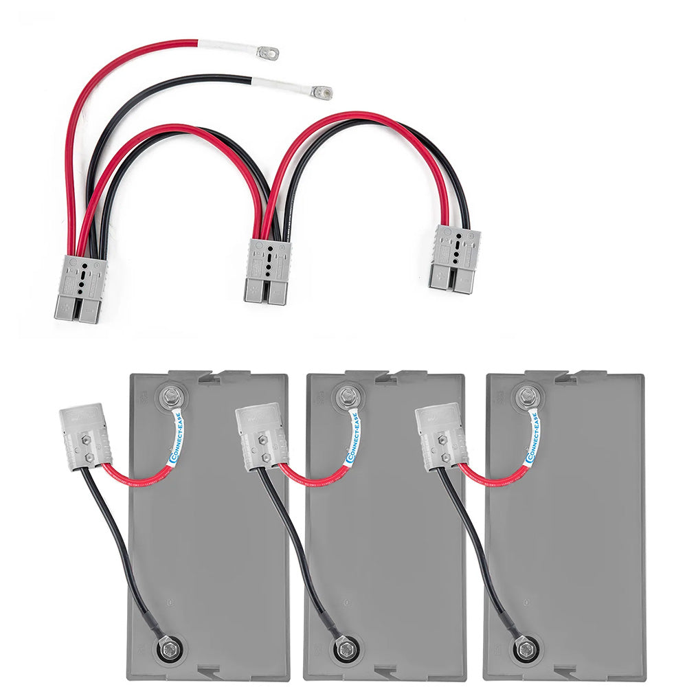 Connect-Ease 3 12V Battery Parallel Quick Connect System - Deckhand Marine Supply