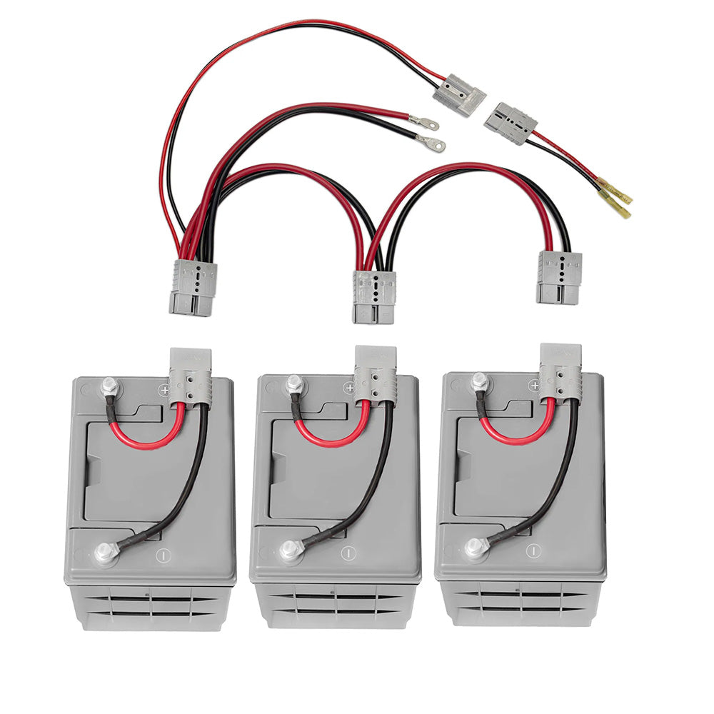 Connect-Ease 3 12V Battery Parallel System w/Solar - Deckhand Marine Supply