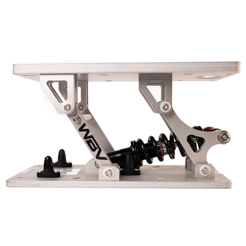 SHOCK-WBV Shock Absorber Seat - P Series - DNM Silver V2 - Deckhand Marine Supply