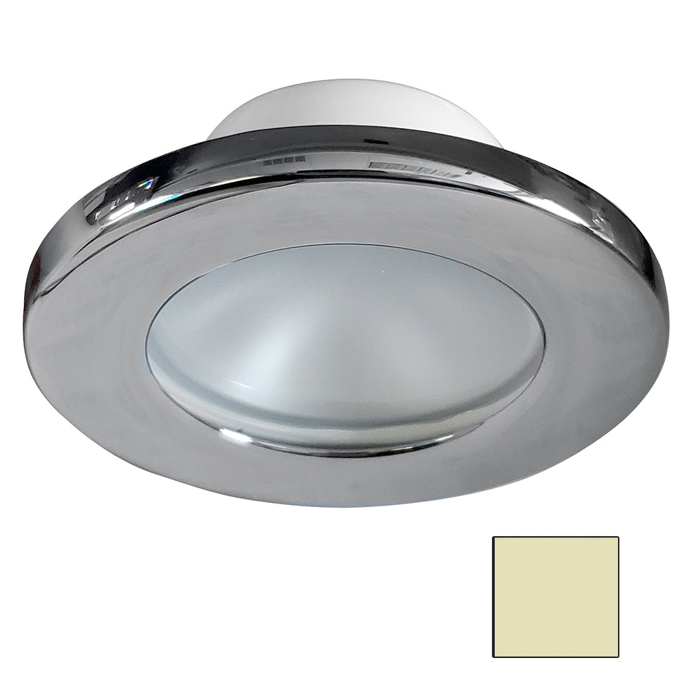 i2Systems Apeiron 2.5W Screw Mount Light - Warm White - Polished Chrome Finish - Deckhand Marine Supply