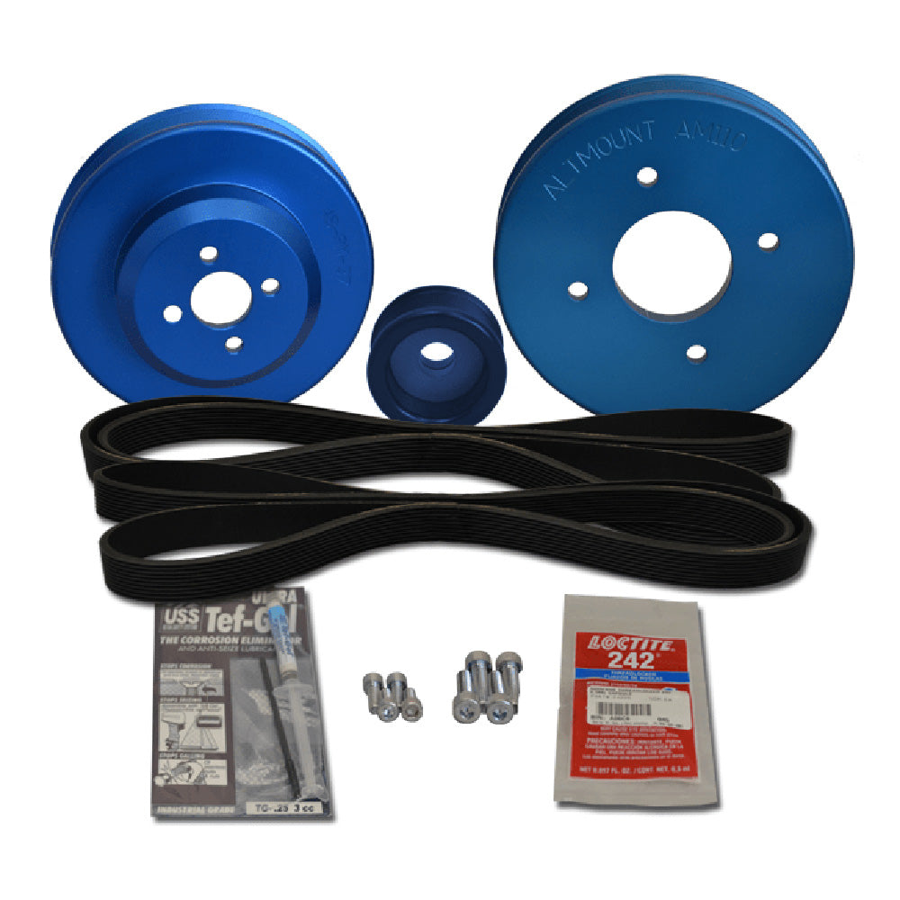 Balmar Yanmar Pulley Kit f/4JH, 4JHE, -TE, -HTE, -DTE - Deckhand Marine Supply