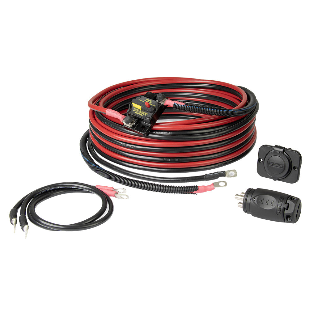 Marinco 36V Trolling Motor Wiring Kit w/70A Plug  Receptacle - Deckhand Marine Supply