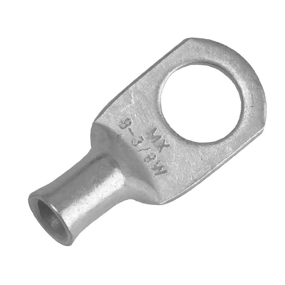 Pacer Tinned Lug 8 AWG - 3/8" Stud Size - 10 Pack - Deckhand Marine Supply