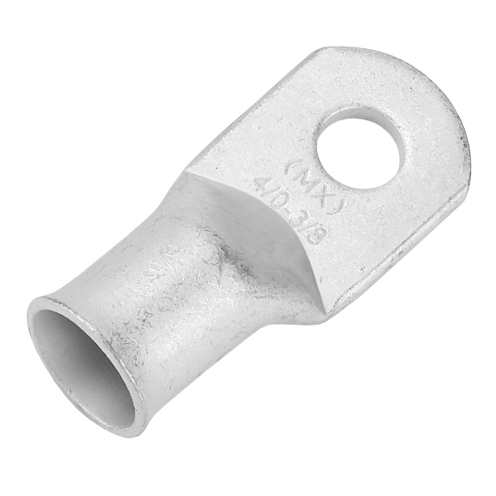Pacer Tinned Lug 4/0 AWG - 3/8" Stud Size - 10 Pack - Deckhand Marine Supply