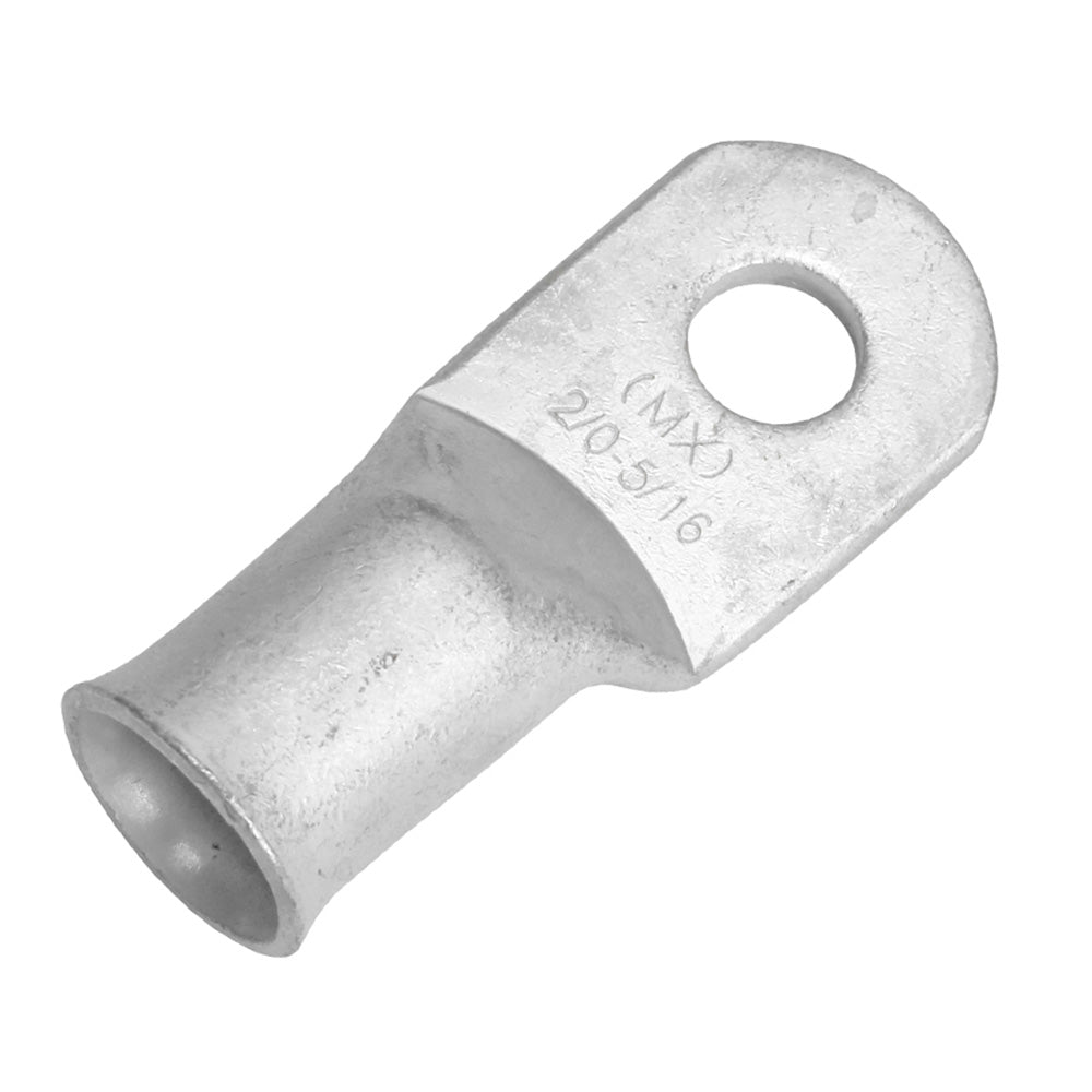 Pacer Tinned Lug 2/0 AWG - 5/16" Stud Size - 10 Pack - Deckhand Marine Supply