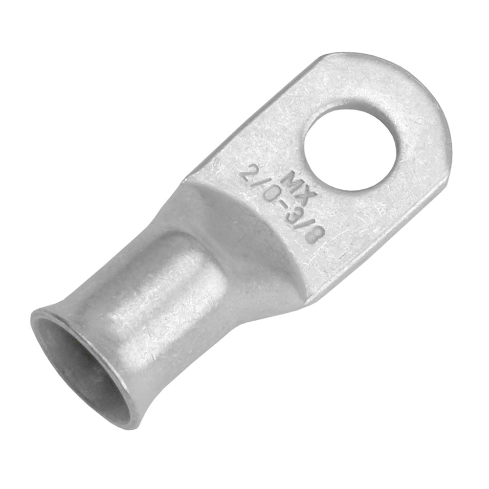 Pacer Tinned Lug 2/0 AWG - 3/8" Stud Size - 10 Pack - Deckhand Marine Supply