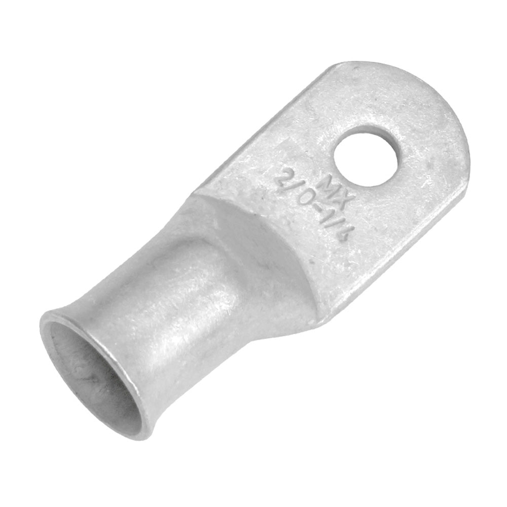 Pacer Tinned Lug 2/0 AWG - 1/4" Stud Size - 10 Pack - Deckhand Marine Supply
