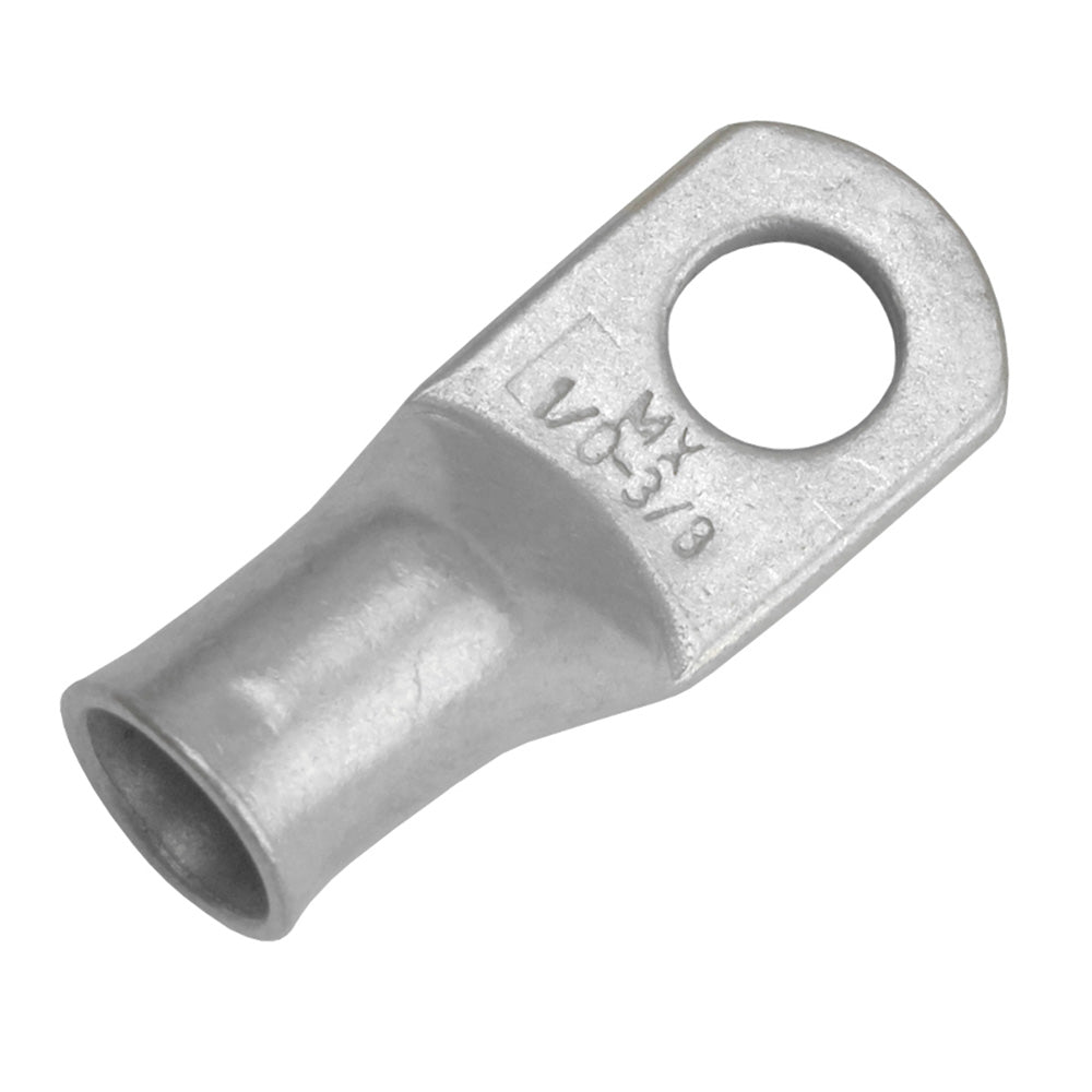 Pacer Tinned Lug 1/0 AWG - 3/8" Stud Size - 10 Pack - Deckhand Marine Supply