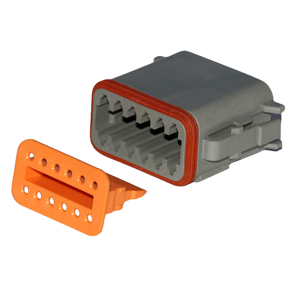 Pacer Deutsch DT Plug  Wedge Lock Kit - 12 Position - 5 Pack - Deckhand Marine Supply