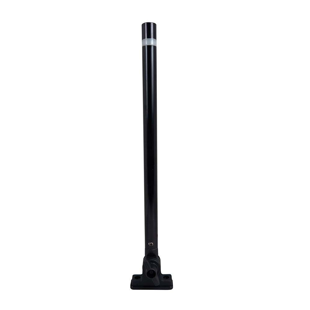 Perko 24" Folding Mount Pole Light - Black - Deckhand Marine Supply