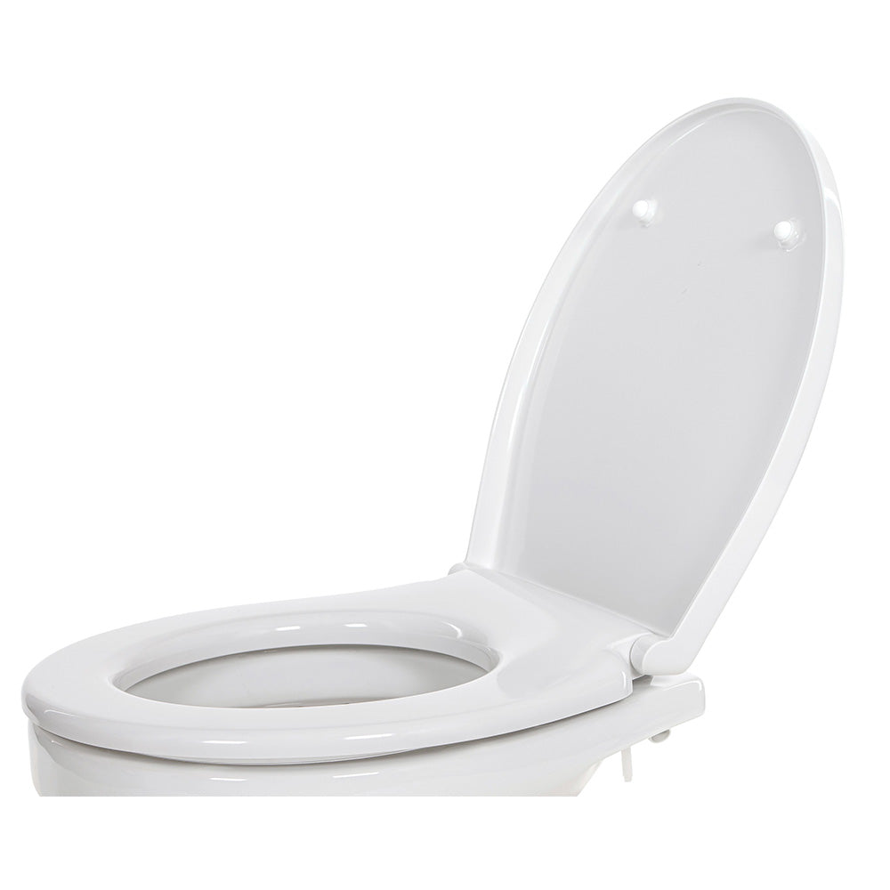 Jabsco Regular Toilet Seat w/Soft Close Lid - Deckhand Marine Supply
