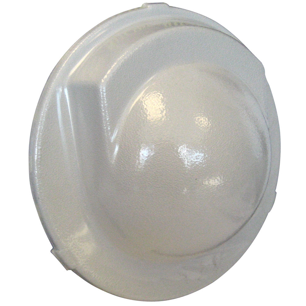 Ritchie LL-C 5" Flush Cover f/Globemaster, Super Yacht  SuperSport Flush Mount Compasses - White - Deckhand Marine Supply