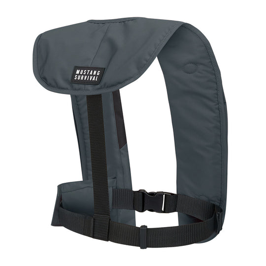 Mustang MIT 150 Convertible A/M Inflatable PFD - Admiral Grey - Deckhand Marine Supply