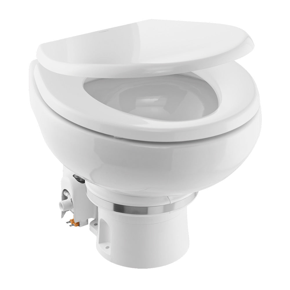 Dometic MasterFlush MF 7120 - White - Electric Macerating Toilet w/Orbit Base  Slow Close Seat - Freshwater - 12V - Deckhand Marine Supply
