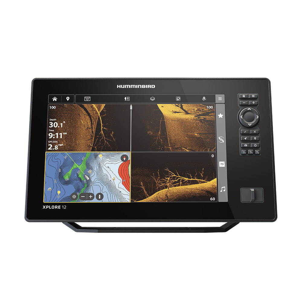 Humminbird XPLORE 12 Control Head Only - Deckhand Marine Supply