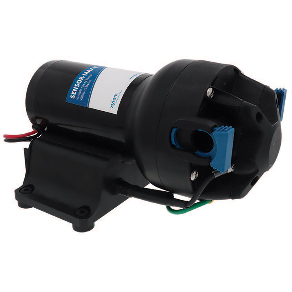 Jabsco Sensor Max II 5 GPM Variable Speed Freshwater Pump - 12V, 40 PSI - Deckhand Marine Supply