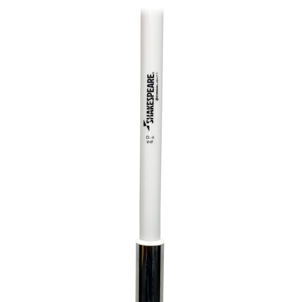 Shakespeare Comm-Light VHF Lighted Antenna - 6' 6" - Deckhand Marine Supply