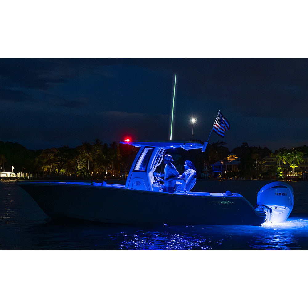 Shakespeare Comm-Light VHF Lighted Antenna - 6' 6" - Deckhand Marine Supply