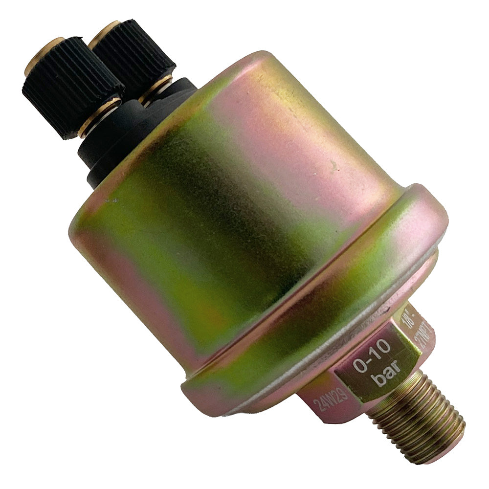 Veratron Oil Pressure Sensor - 1/8"-27NPT Thread - 5 Bar - Deckhand Marine Supply