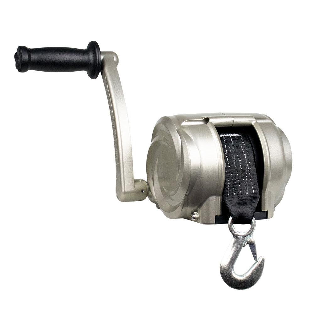 Powerwinch 2000 Series Manual Winch - 2,000lbs Max Pull - Deckhand Marine Supply